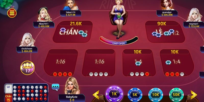 Chơi game xóc đĩa đổi thưởng theo phương pháp gấp thếp